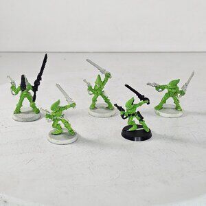 Warhammer 40K Aeldari Striking Scorpions X 5 Metal Rogue Trader OOP GW